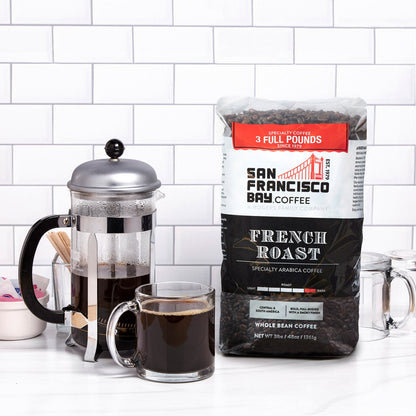 San Francisco Bay — San Francisco French Roast Whole Bean Coffee 3 lb, 2-pack