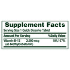 Nature's Bounty 300 count B-12 quick dissolve tablets