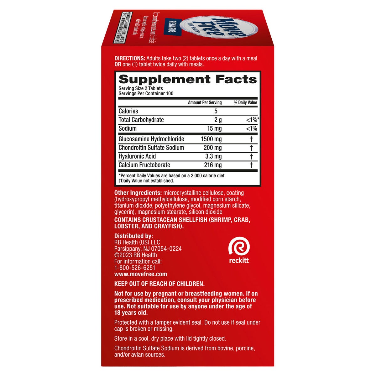Schiff Move Free Advanced 200 count dietary supplement