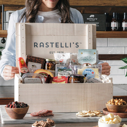 Rastelli's Connoisseur Gift Crate gourmet gift basket