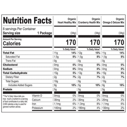 Organic variety pack trail mix by Nature's Garden