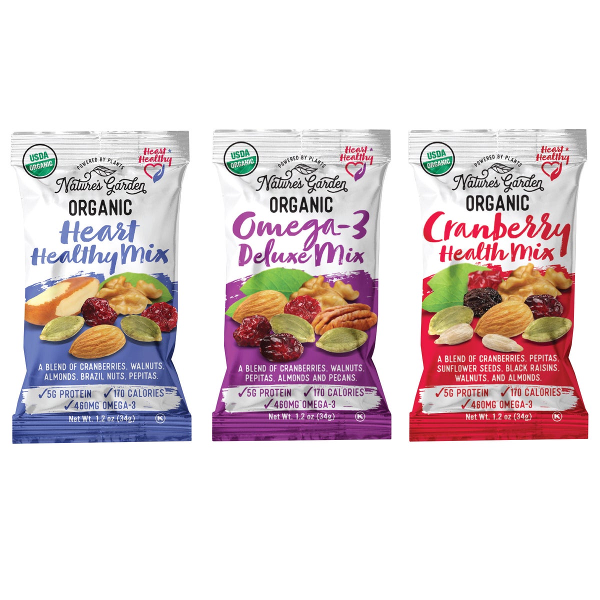 Nature's Garden trail mix bulk snack pack box