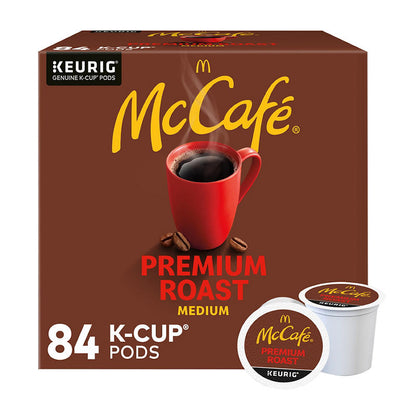 McCafe Premium Roast Coffee K-Cup Packs 84 count box