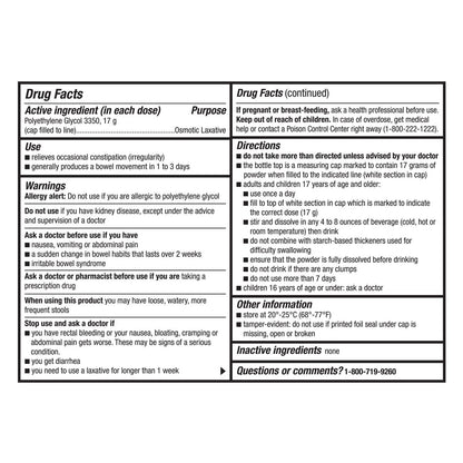 Kirkland Signature LaxaClear two-bottle 50-dose pack