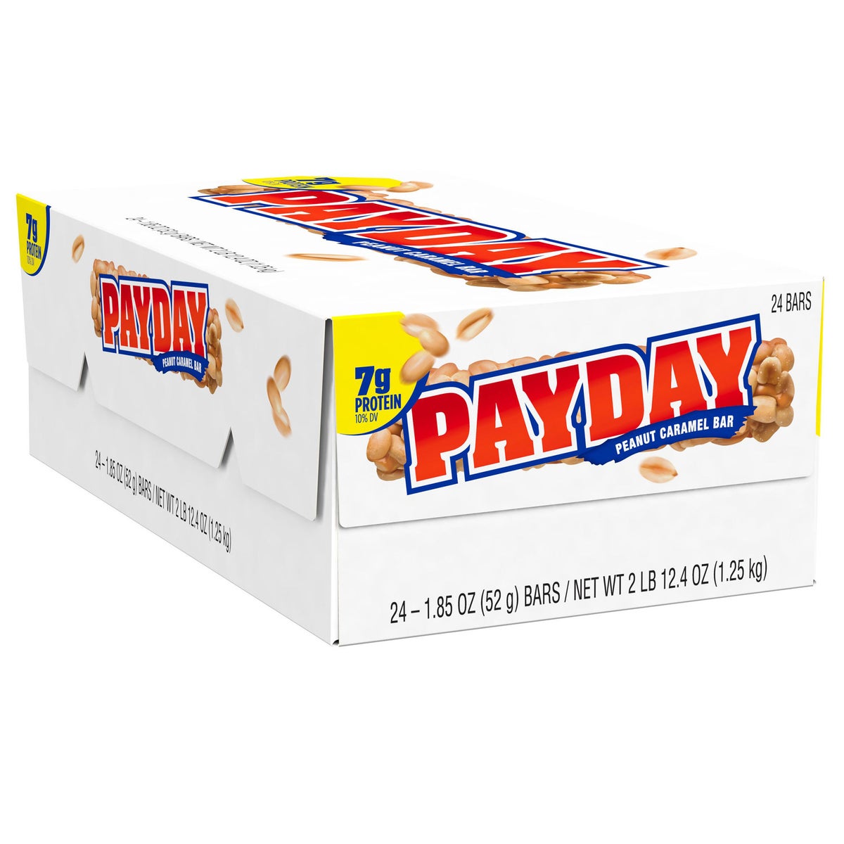 PayDay peanut caramel candy bar 24-count box
