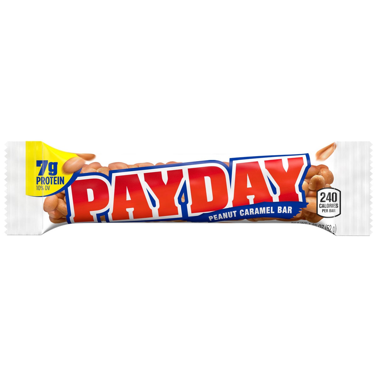 Gluten free PayDay peanut caramel bars