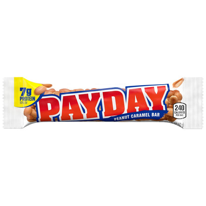 Gluten free PayDay peanut caramel bars