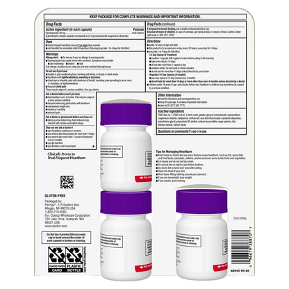 Kirkland Signature delayed-release esomeprazole capsules package