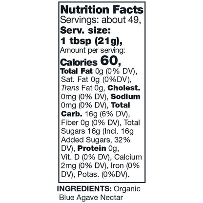 Two-bottle organic blue agave value pack