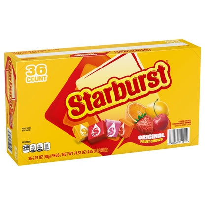 Starburst Original chewy candy 36-count box