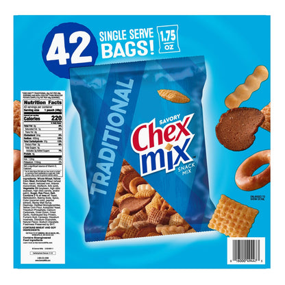 Chex Mix snack variety with pretzels and rye chips