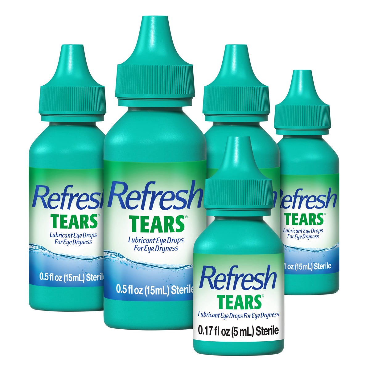Refresh Tears eye drops bottle set