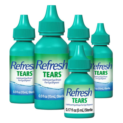 Refresh Tears eye drops bottle set