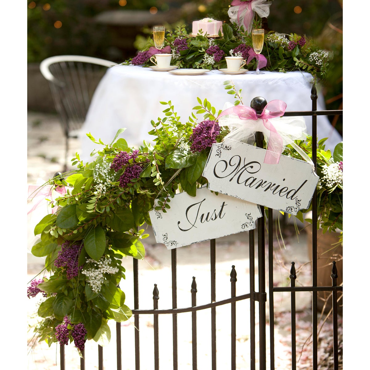 25 foot fresh garland for wedding decor