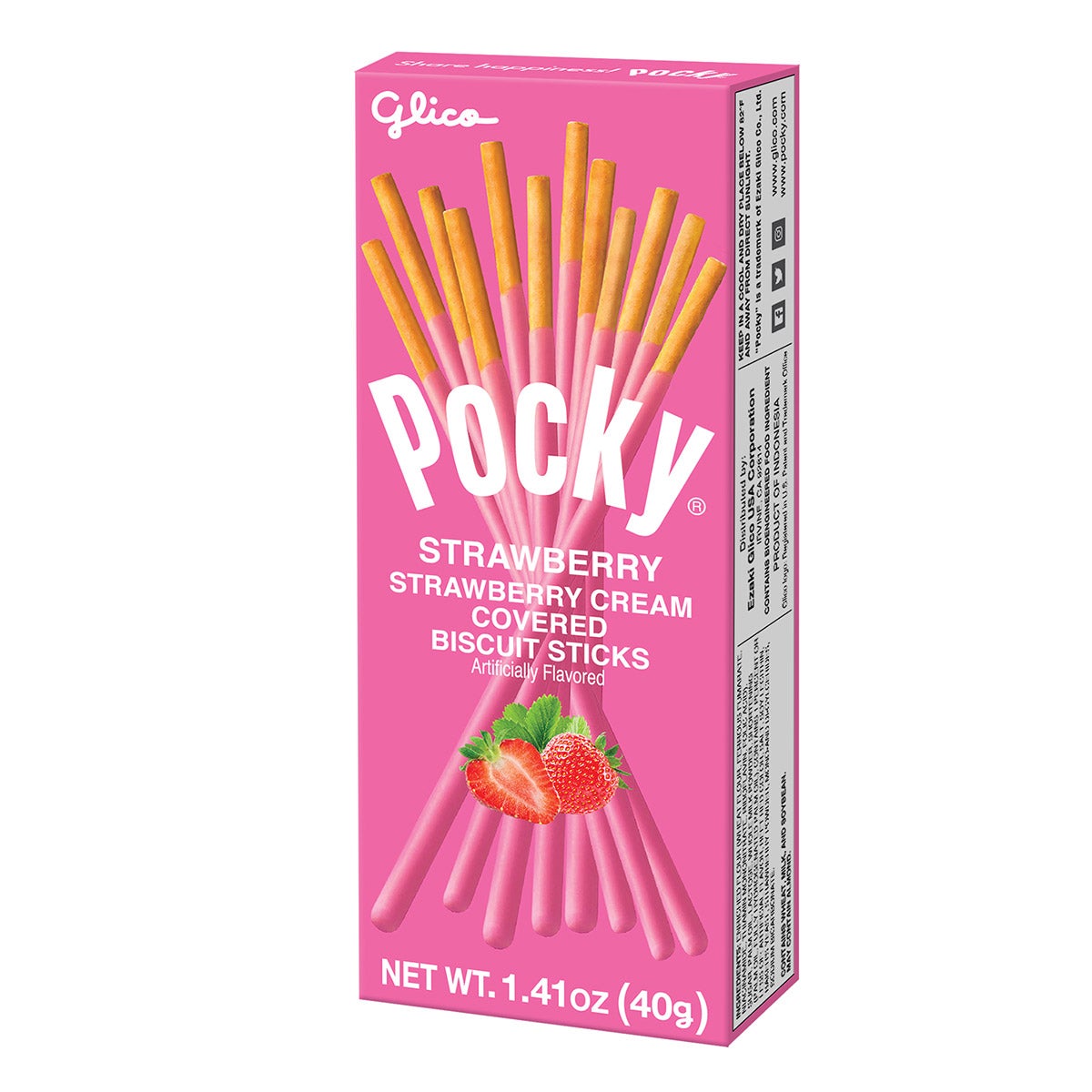Pocky strawberry biscuit sticks individual box set