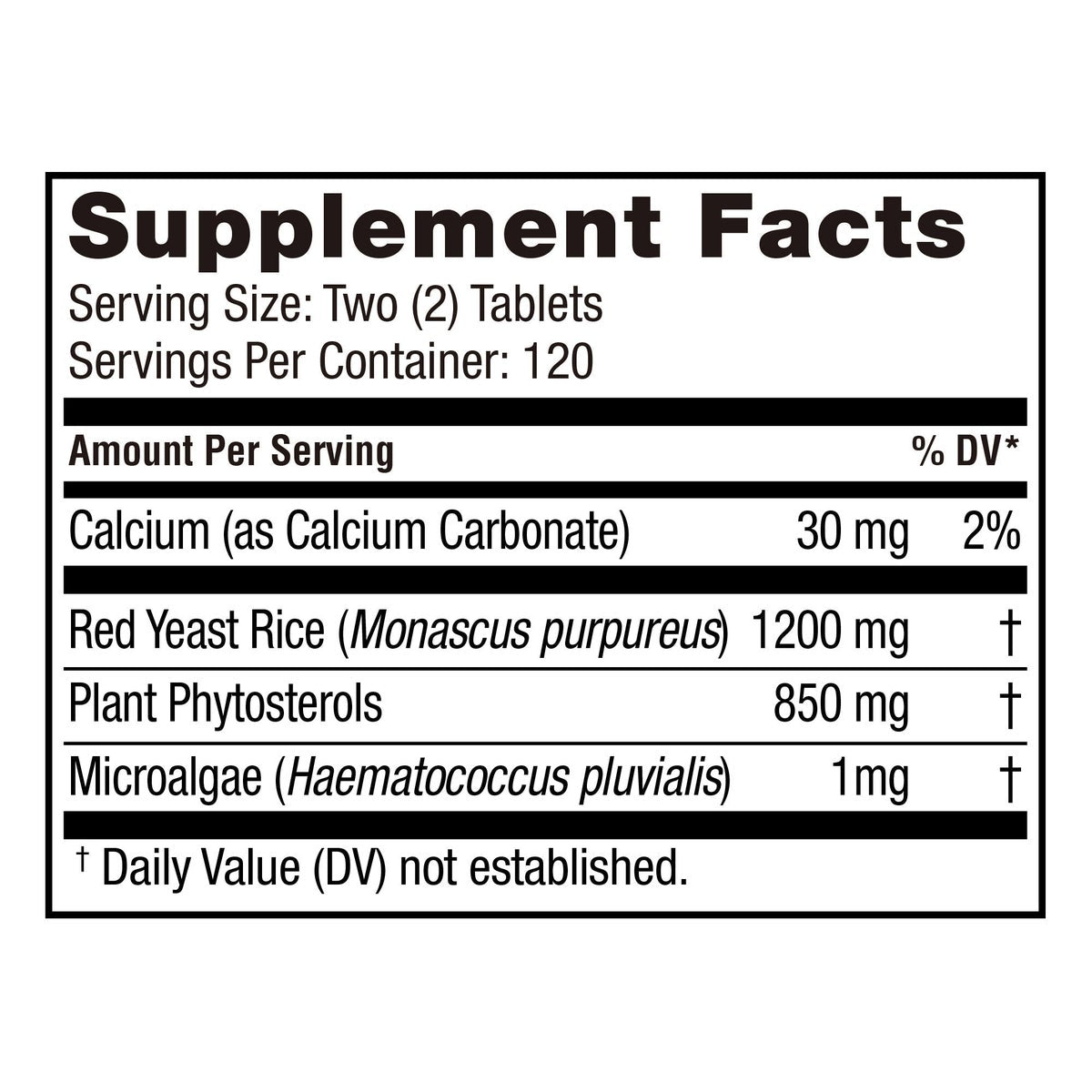 Weider Red Yeast Rice Plus product packaging