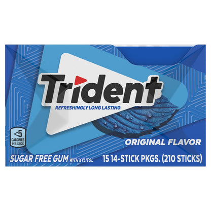 Original flavor sugar free chewing gum