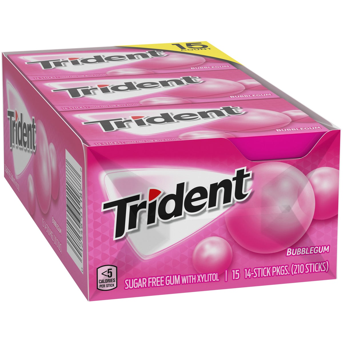 Trident sugar free gum multipack for everyday use