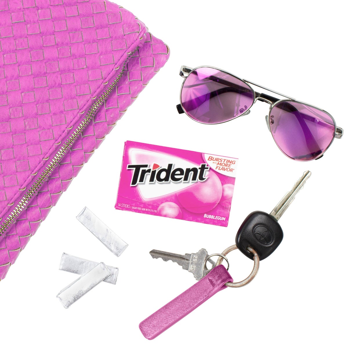 Trident 15-count bubblegum gum assortment