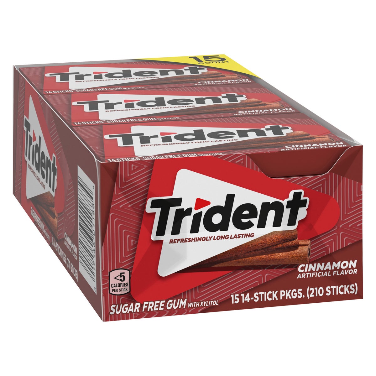 Portable Trident gum pack for everyday use