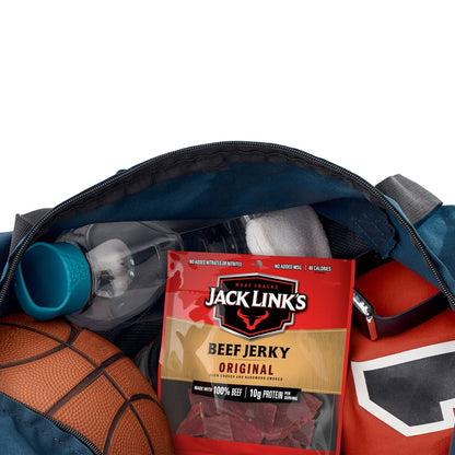 Jack Link's Original beef jerky close-up packaging