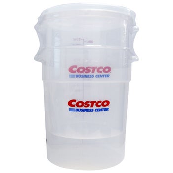 Cambro 22 quart bucket with lid 2-count