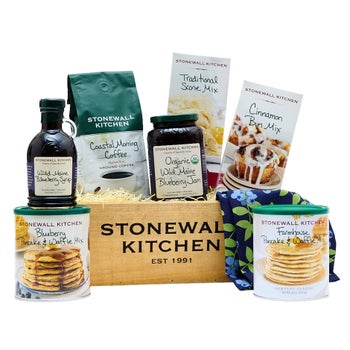Stonewall Kitchen Ultimate Breakfast Gift Set with assorted breakfast mixes