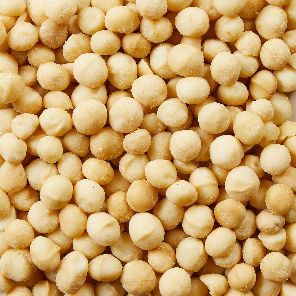 Premium macadamia nuts in large resealable-style bag