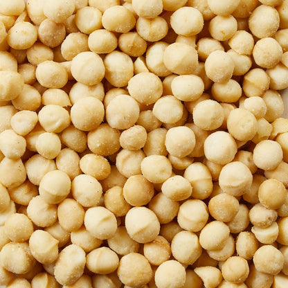 Premium macadamia nuts in large resealable-style bag