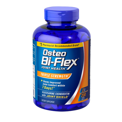 Osteo Bi-Flex Triple Strength 200 tablets bottle