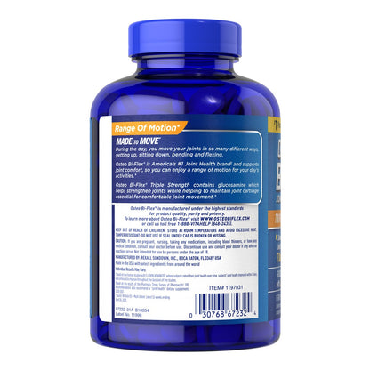 Osteo Bi-Flex joint support supplement front label