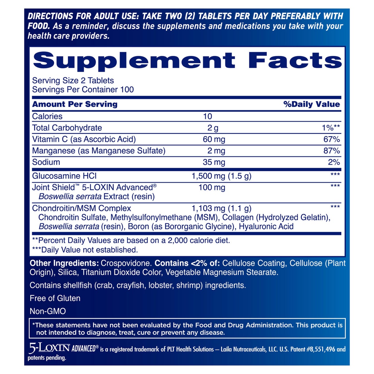 Osteo Bi-Flex Triple Strength dietary supplement packaging