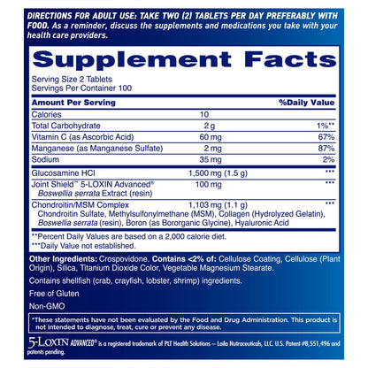 Osteo Bi-Flex Triple Strength dietary supplement packaging