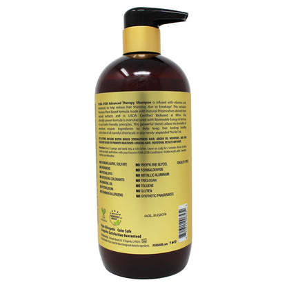 Pura d'or advanced therapy hair care duo bottles