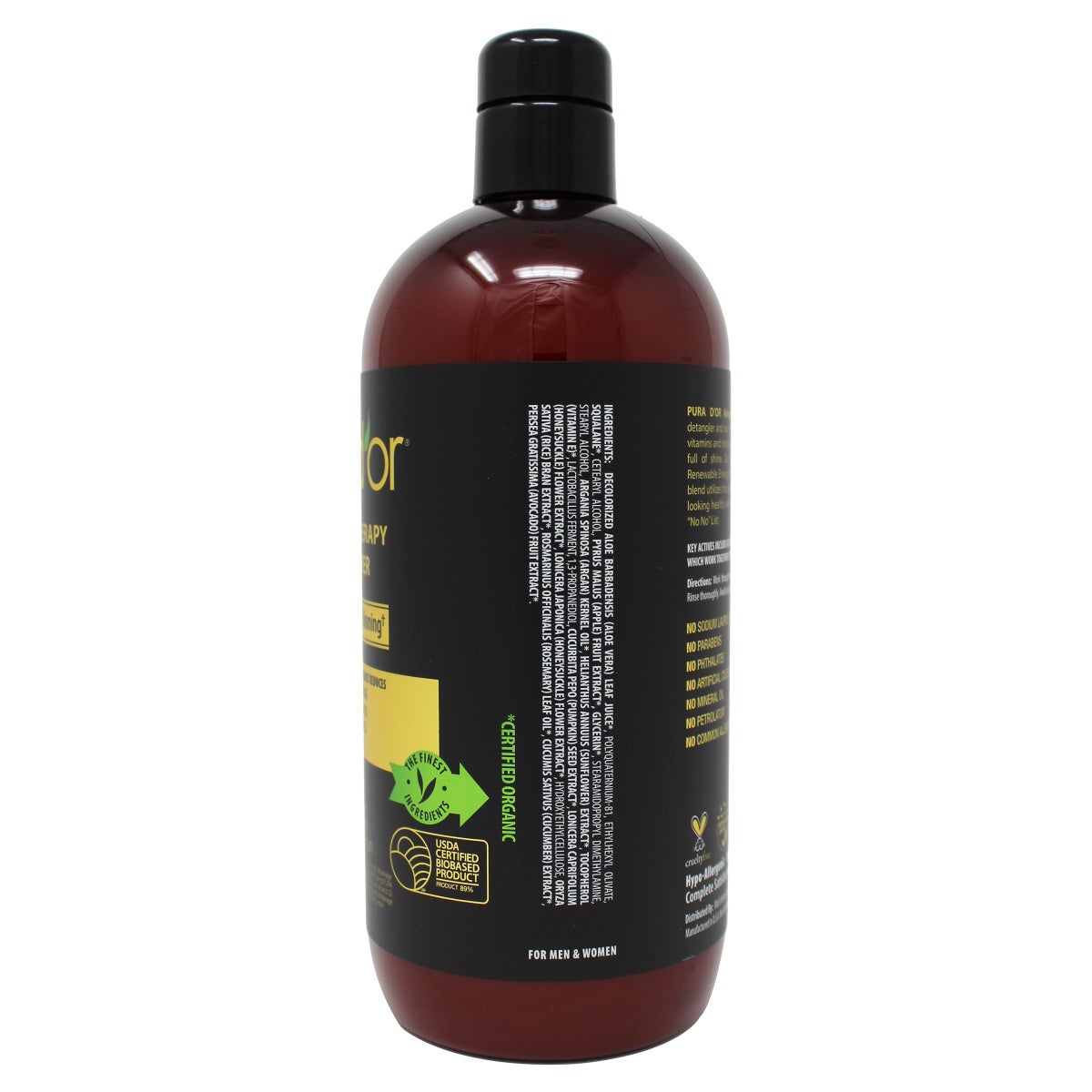 Pura d'or advanced therapy set with key active ingredients