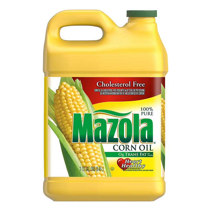 Mazola 100 percent pure corn oil