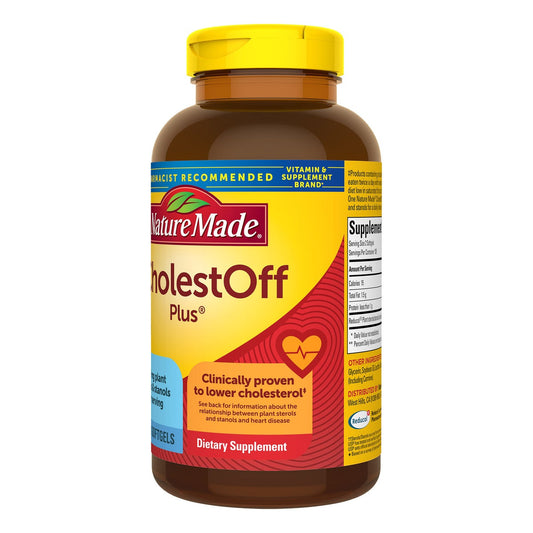 Nature Made CholestOFF Plus supplement front label