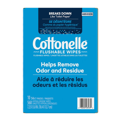 Cottonelle septic safe personal care wipes