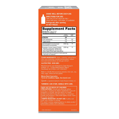 Qunol 30.4 fl oz turmeric bottle