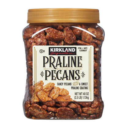 Kirkland Signature Praline Pecans, 2.5 lbs
