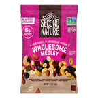 Second Nature trail mix low sodium snack pack