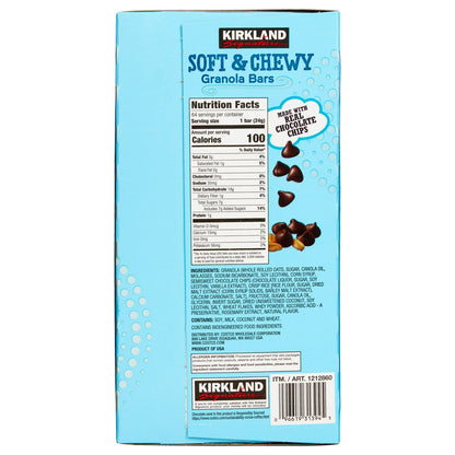 Kirkland Signature granola bars 64 count package