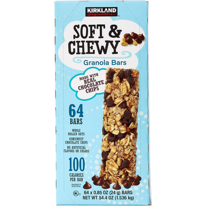 Kirkland Signature snack bars with whole rolled oats