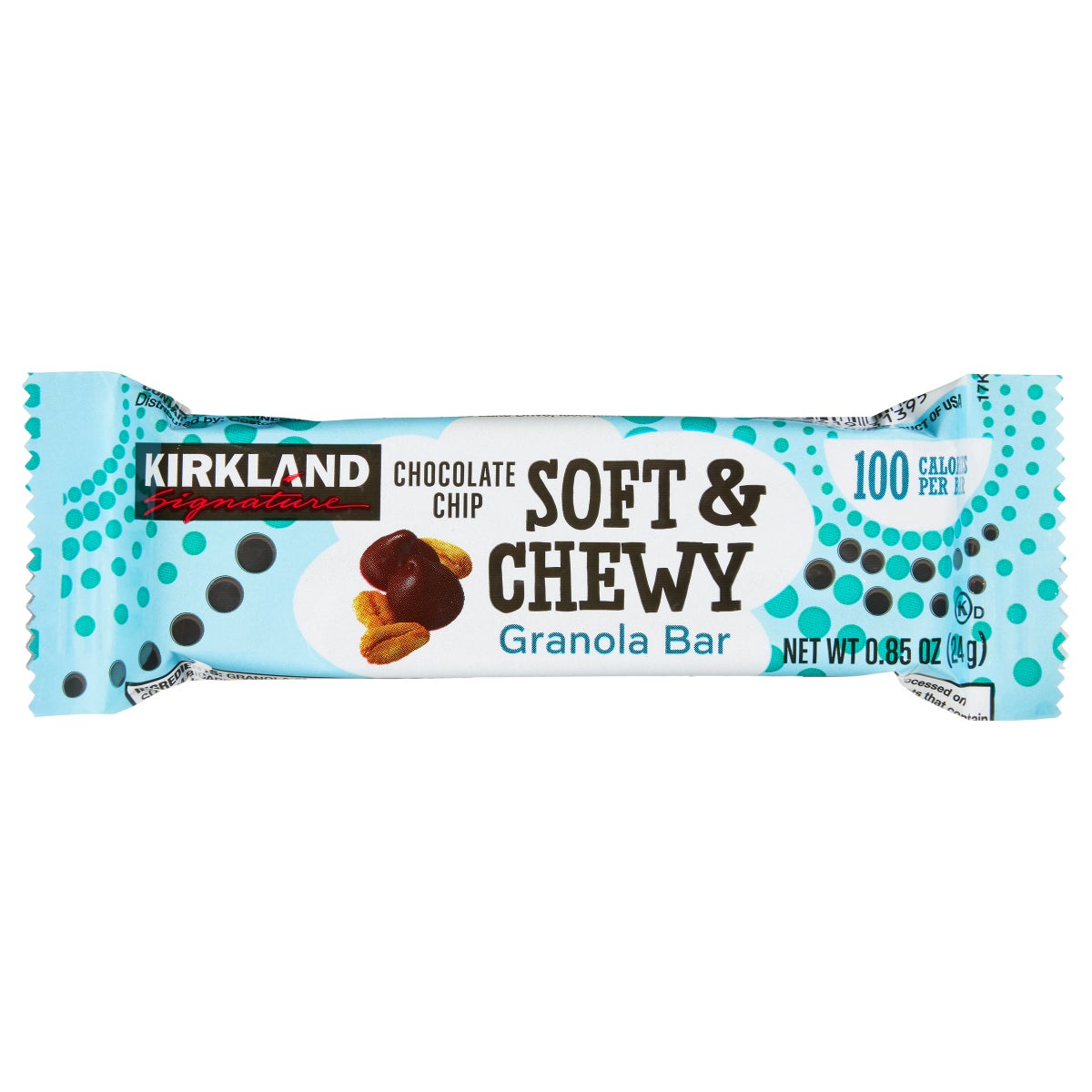 Individually wrapped chewy oat bars