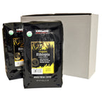 USDA organic Ethiopia coffee beans in 2 lb package