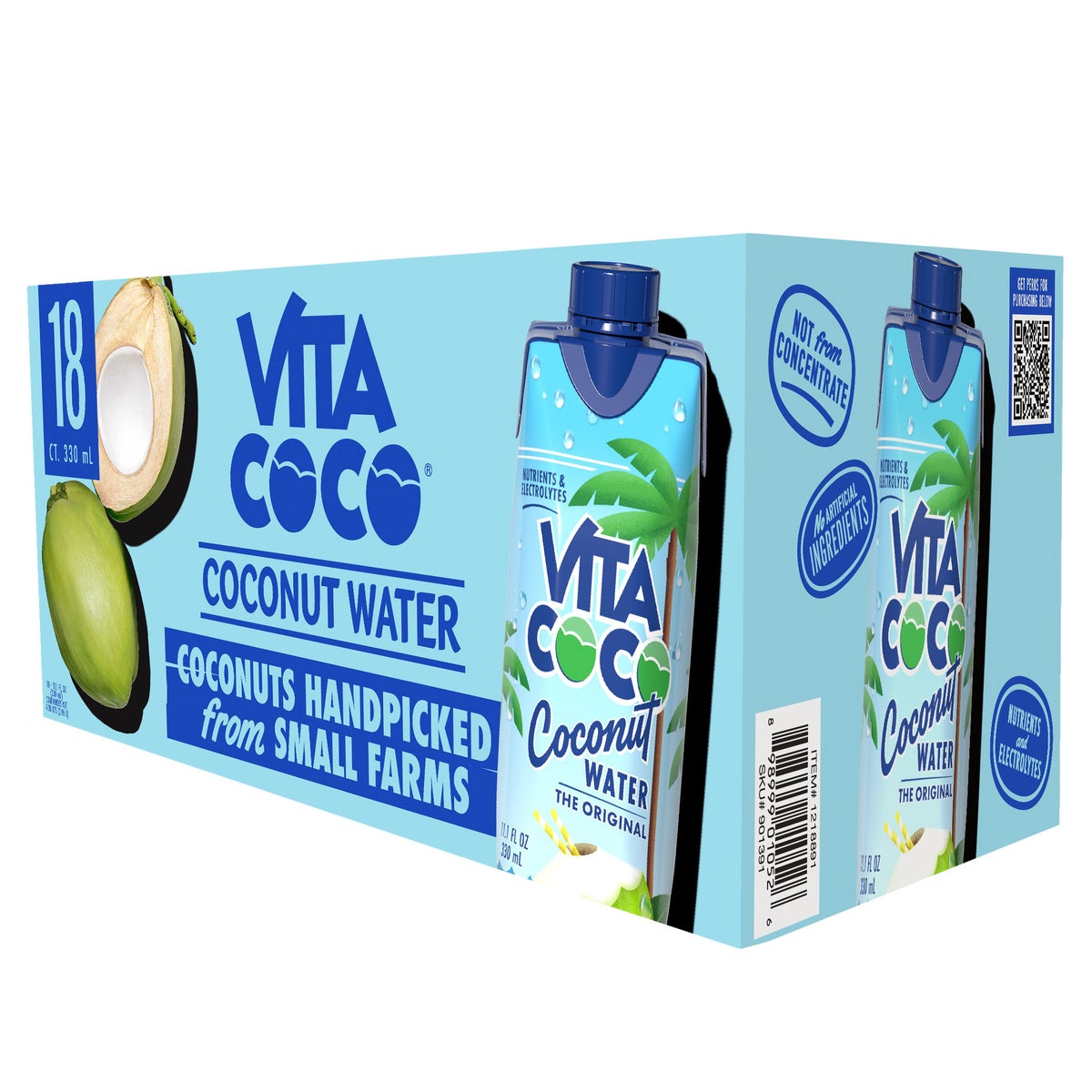 Vita Coco coconut water beverage case
