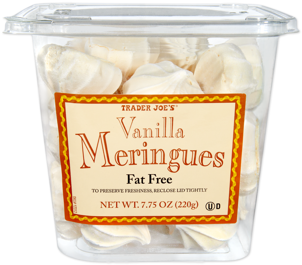 Trader Joe's Vanilla Meringues gluten free kosher sweet treat