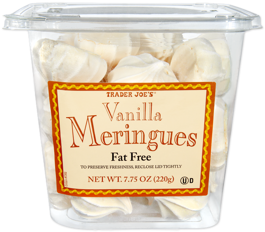 Trader Joe's Vanilla Meringues gluten free kosher sweet treat