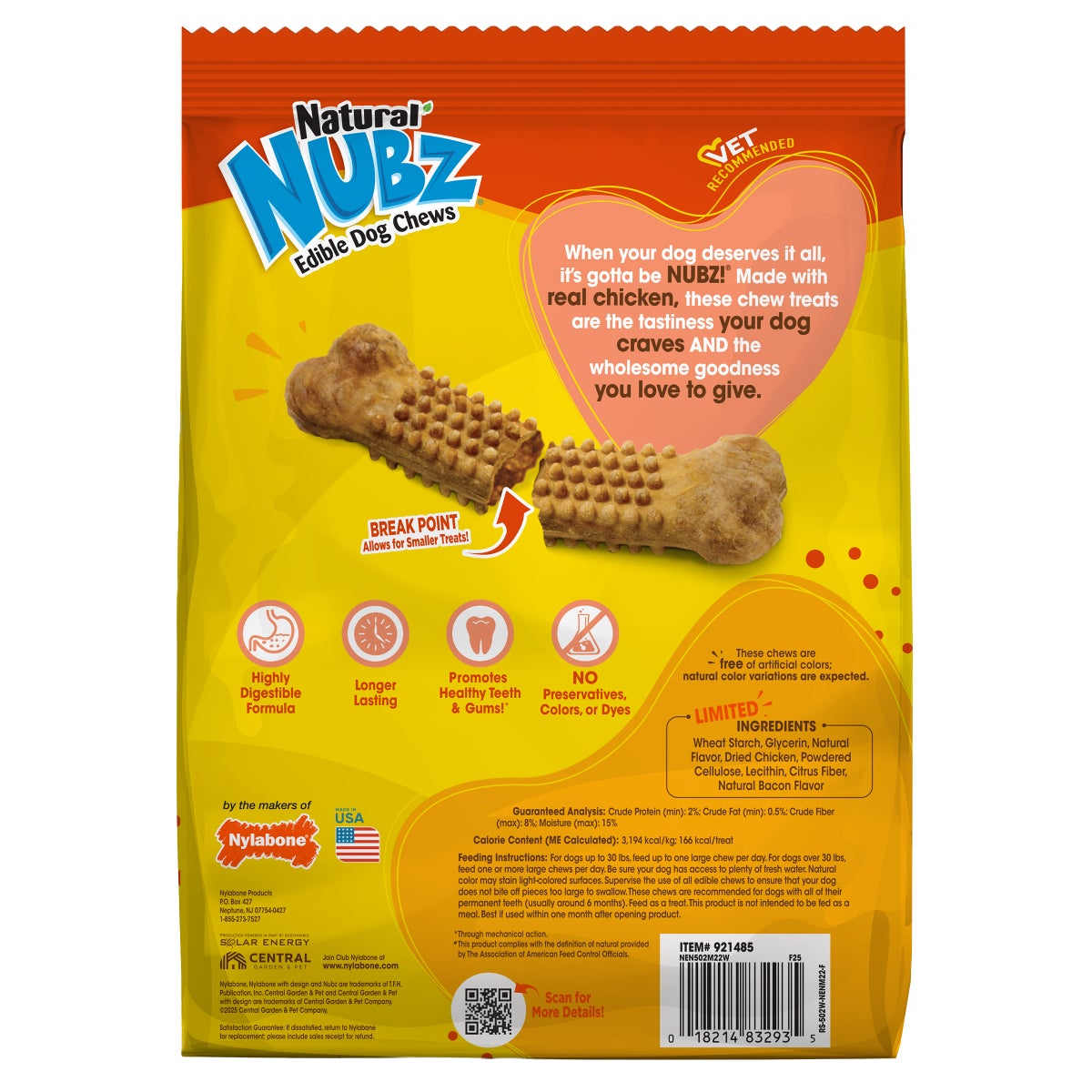 Value pack of Nylabone dog chews