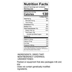 Gluten free vegan dried Montmorency cherries by Cherry Bay Orchards